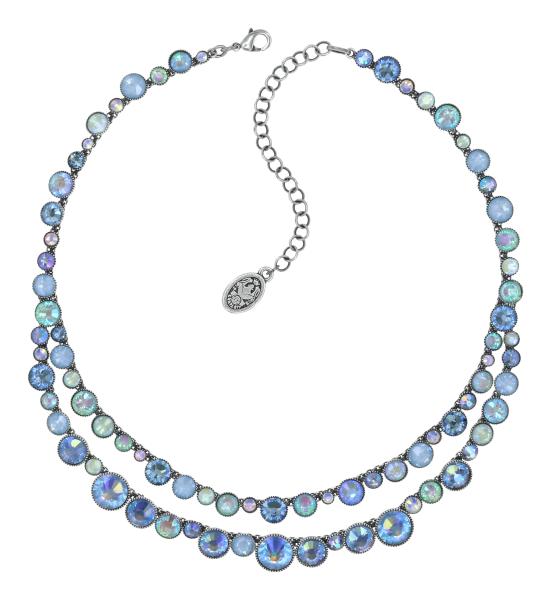 Light Blue - Water Cascade Glam - Konplott necklace